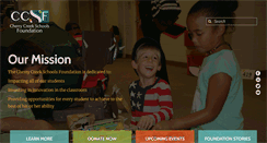 Desktop Screenshot of ccsdfoundation.org